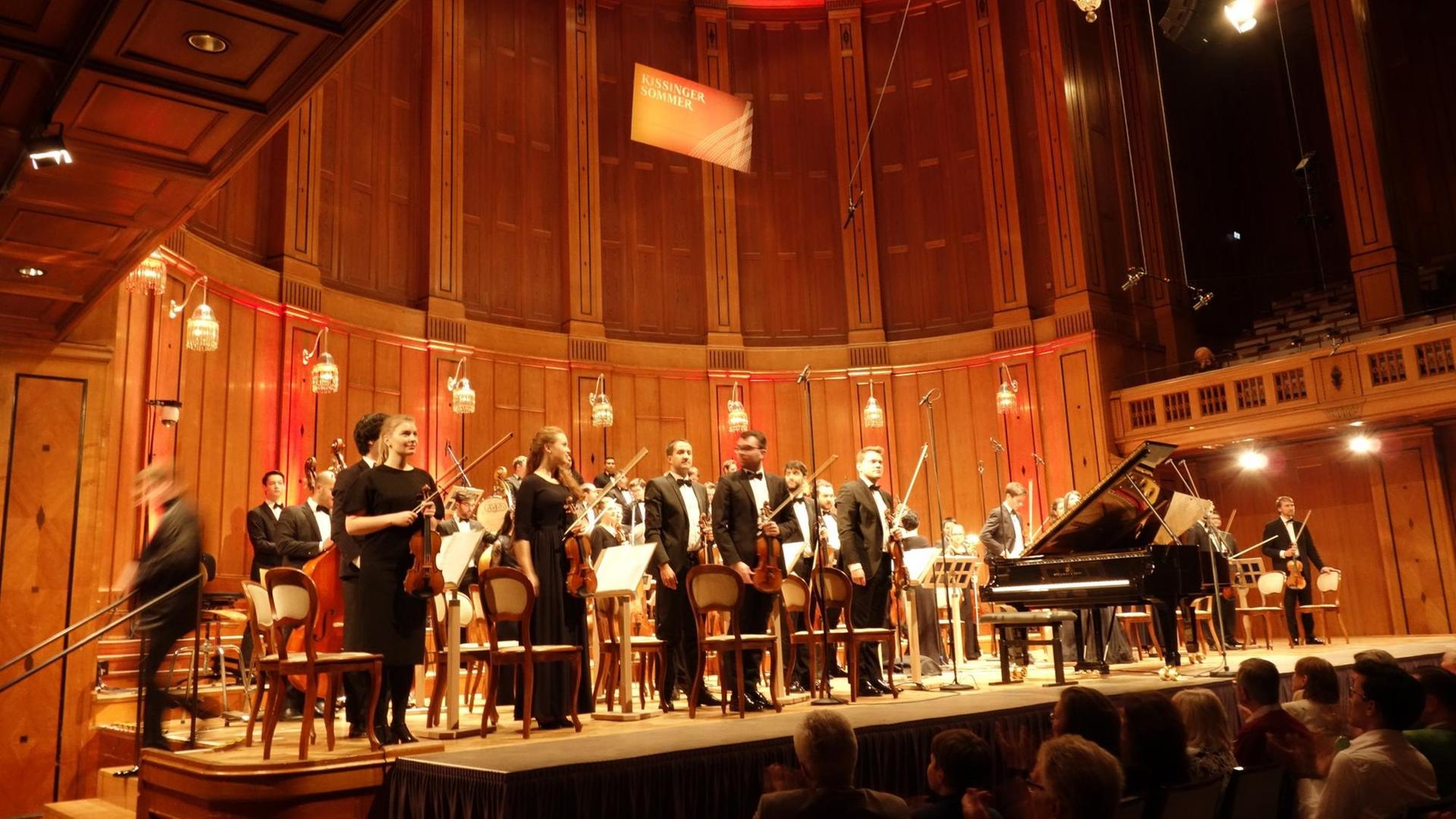 Das Orchester der russisch-deutschen Musikakademie beim Kissinger Sommer 2018