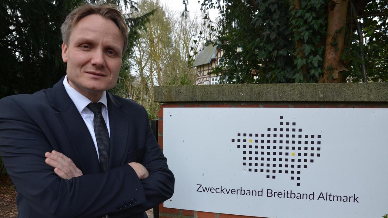 Andreas Kluge, Geschäftsführer des Zweckverbands Altmark