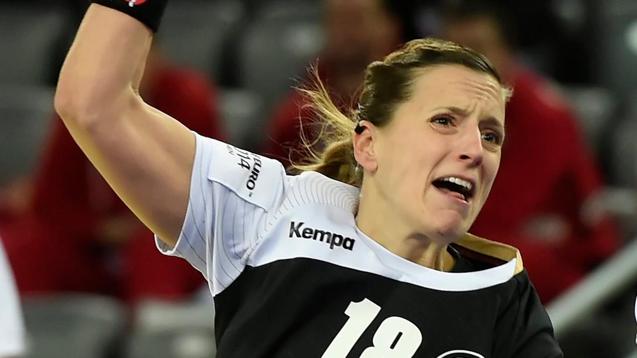 Die deutsche Handball-Nationalspielerin Laura Steinbach