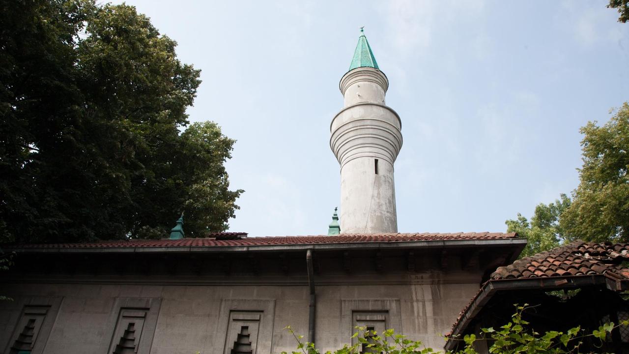 Die Moschee in Bukarest aus dem Jahr 1960.
