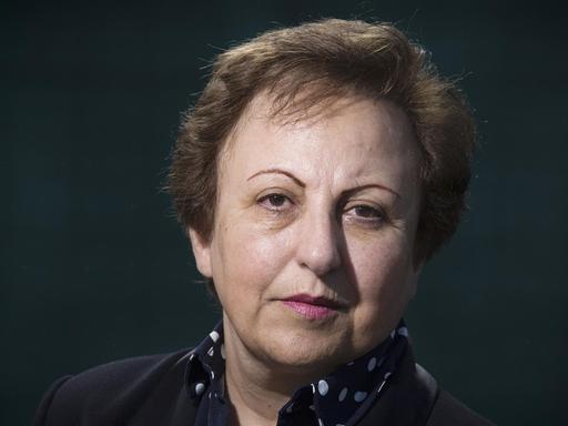 Die iranische Nobelpreisträgerin Shirin Ebadi während des Welttages der Pressefreiheit beim 30. Geburtstag von "Reportern ohne Grenzen" am 3. Mai 2015 in Paris.