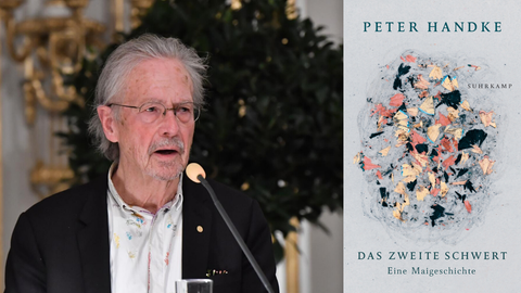 Der Schriftsteller Peter Handke und seine Roman "Das zweite Schwert"