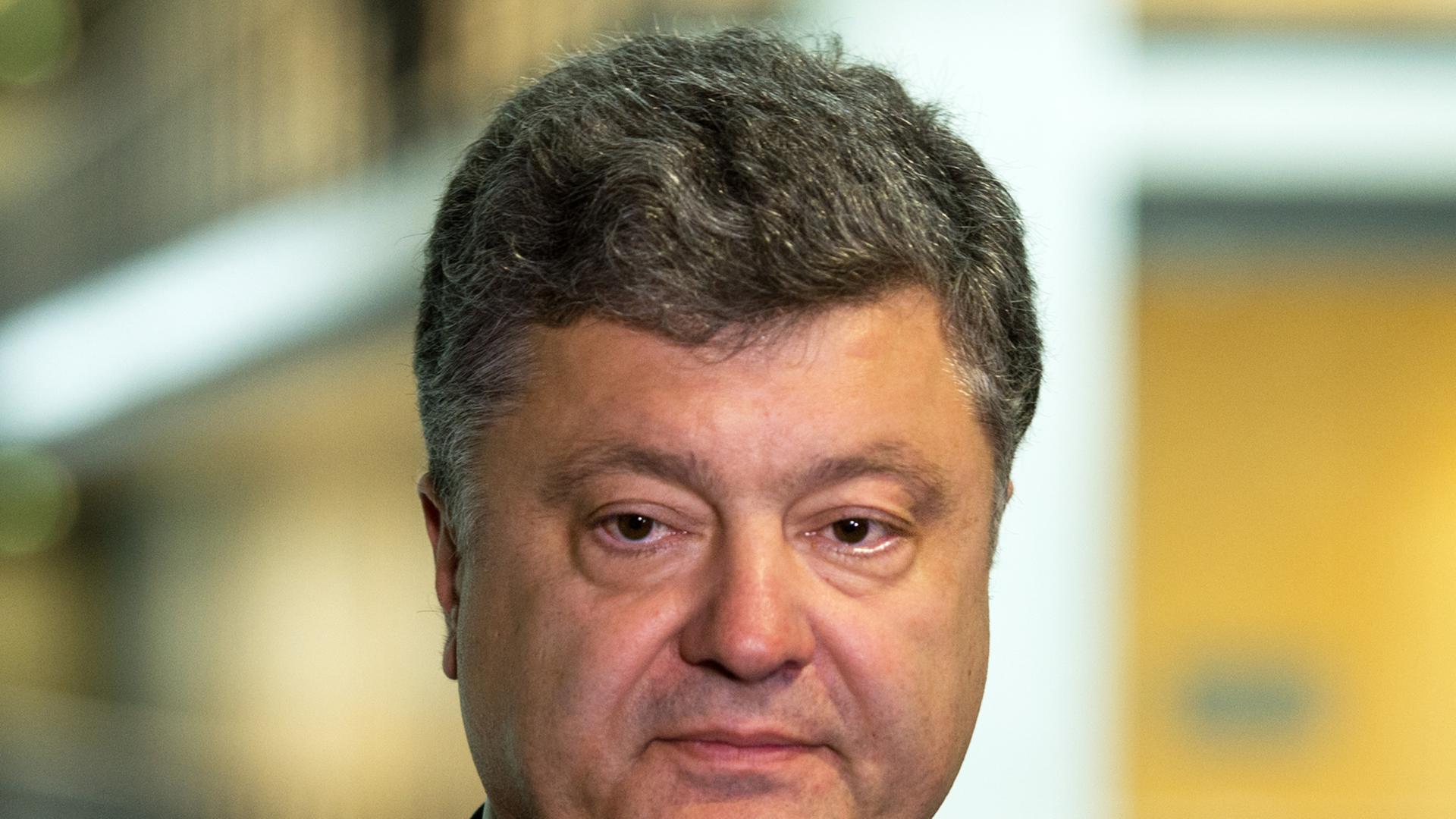 Petro Poroschenko will bei den Präsidentschaftswahlen am 25. Mai antreten.