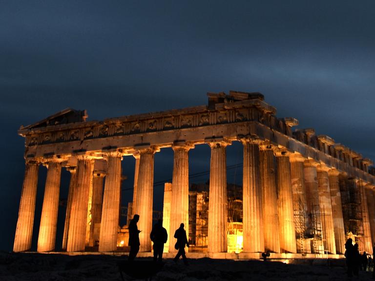 Wahrzeichen Griechenlands: Der Parthenon auf der Athener Akropolis.