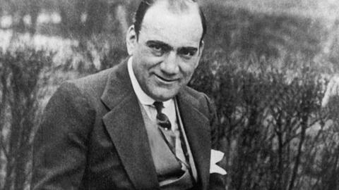 Der Tenor Enrico Caruso (1873-1921)