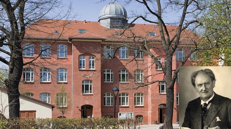 Die Bruno-H.-Bürgel-Schule in Potsdam verfügt über eine eigene kleine Sternwarte