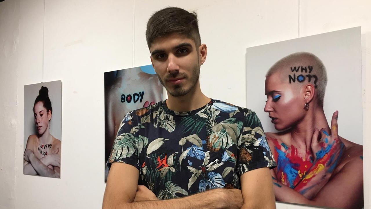 Der Student Filip Vulovic gehört zu den Organisatoren von "Belgrade Pride". 