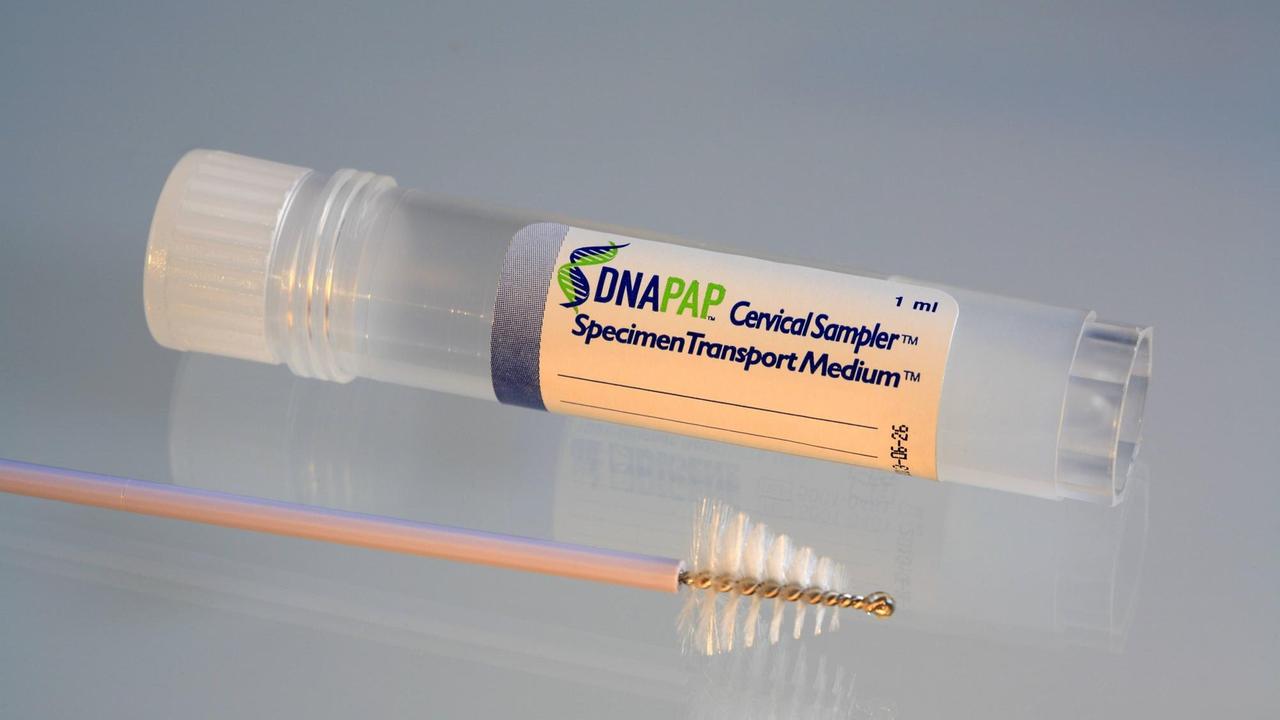 DNAPAP-Teströhrchen zur Früherkennung von Gebärmutterhalskrebs