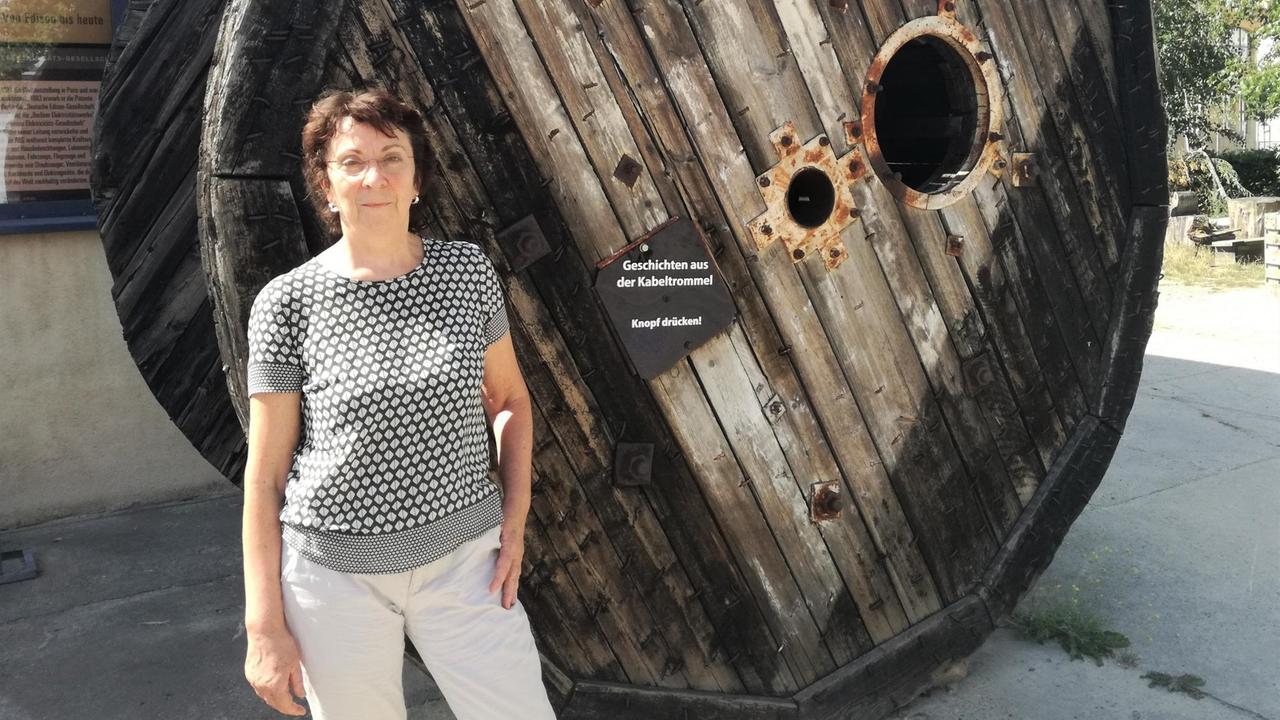 Susanne Reumschüssel vom Industriesalon Schöneweide.