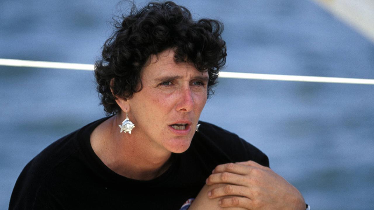 Die französische Seglerin und Autorin Isabelle Autissier: Als erste Frau umrundete sie im Rahmen einer Segelregatta alleine die Welt. Im 2015 veröffentlichte sie den Roman "Soudain, seuls".