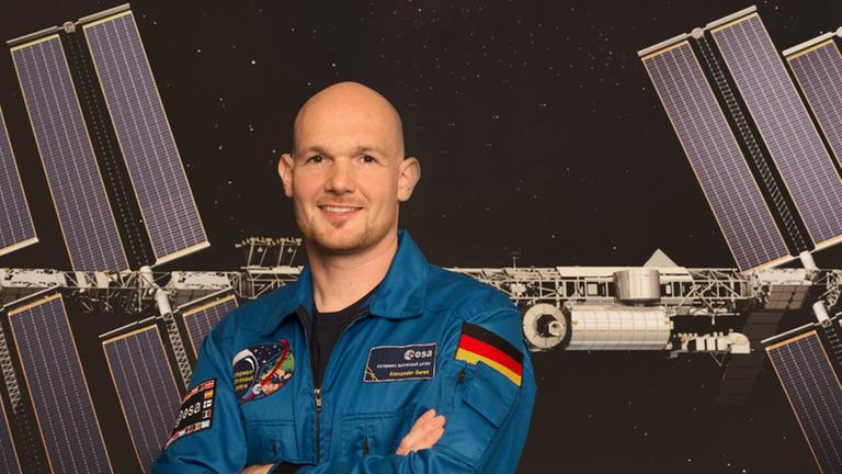 Der deutsche Astronaut Alexander Gerst 