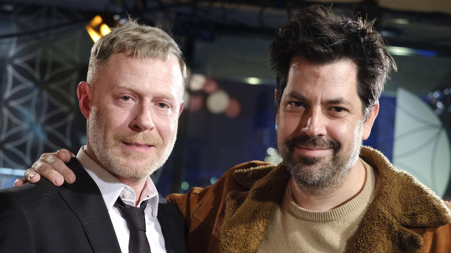 Schauspieler Andreas Lust und Regisseur Nicolas Wackerbarth sind mit dem Film "Casting" bei den 67. Internationalen Filmfestspielen Berlin