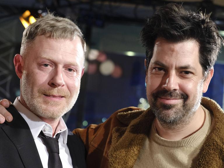 Schauspieler Andreas Lust und Regisseur Nicolas Wackerbarth sind mit dem Film "Casting" bei den 67. Internationalen Filmfestspielen Berlin