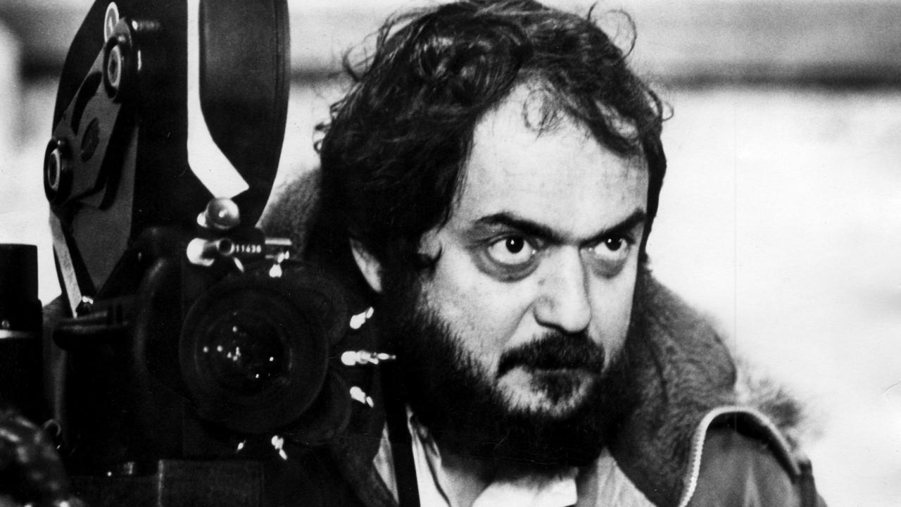 Der Regisseur Stanley Kubrick 1972 beim Dreh seines Films "A Clockwork Orange"