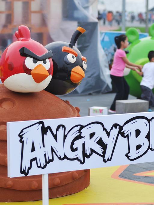Die Tierfiguren aus "Angry Birds".