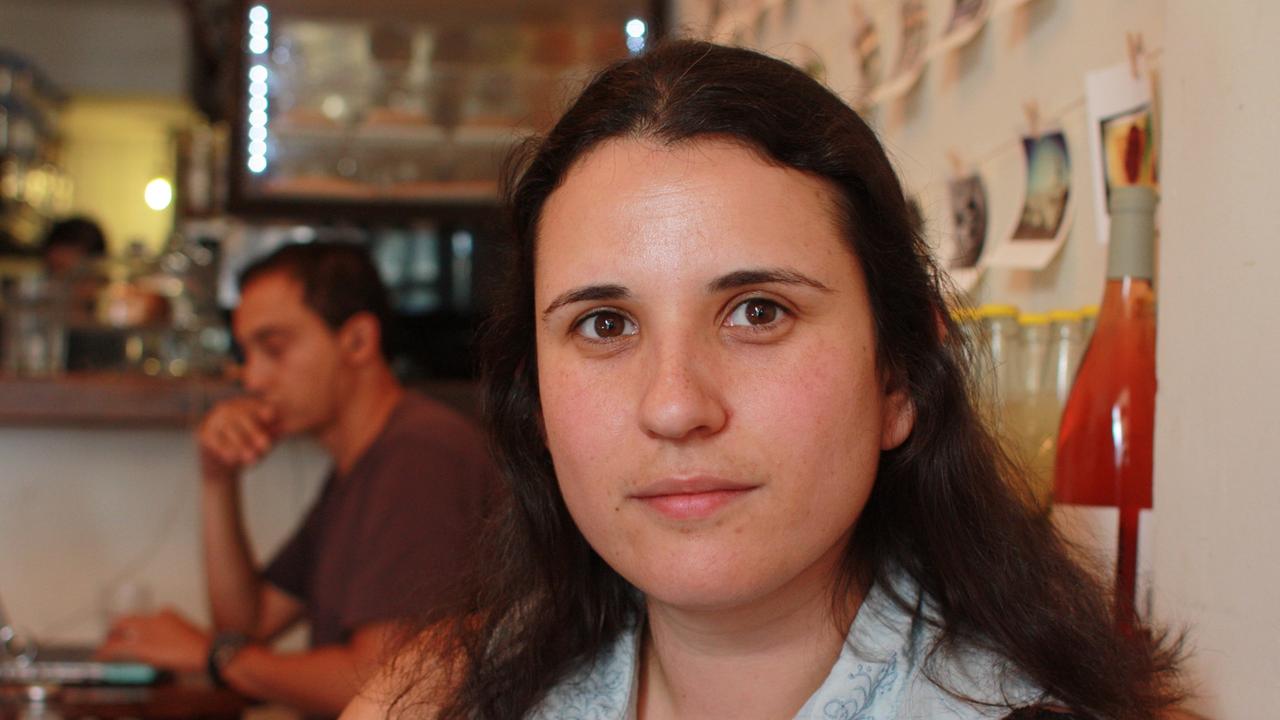 Die Künstlerin Rinat Edelstein.