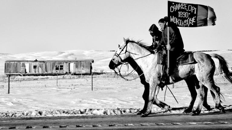 Matt Black: Commemoration of the Wounded Knee Massacre, Pine Ridge, South Dakota, USA, 2016 