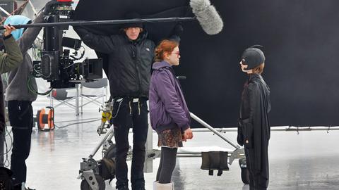 Dreharbeiten zum Film "Antboy 2" in Hamburg