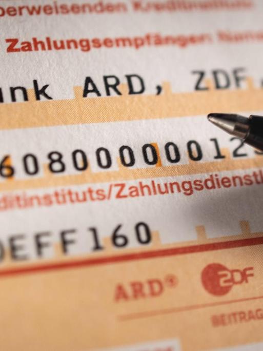 Überweisungsschein für den Rundfunkbeitrag Überweisungsschein für den Rundfunkbeitrag