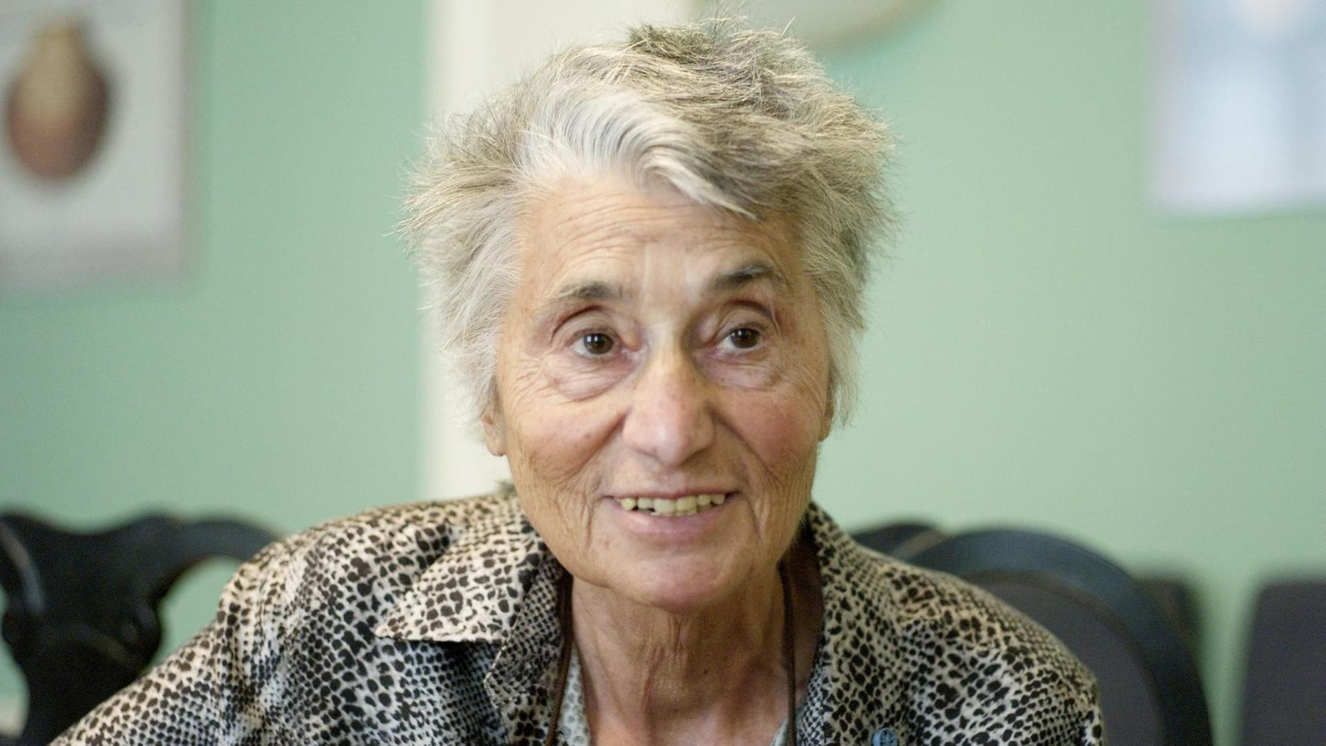 Die Schriftstellerin Ruth Klüger 2008 in Wien.