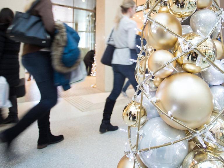 Einkaufszentrum in Innsbruck in der Vorweihnachtszeit