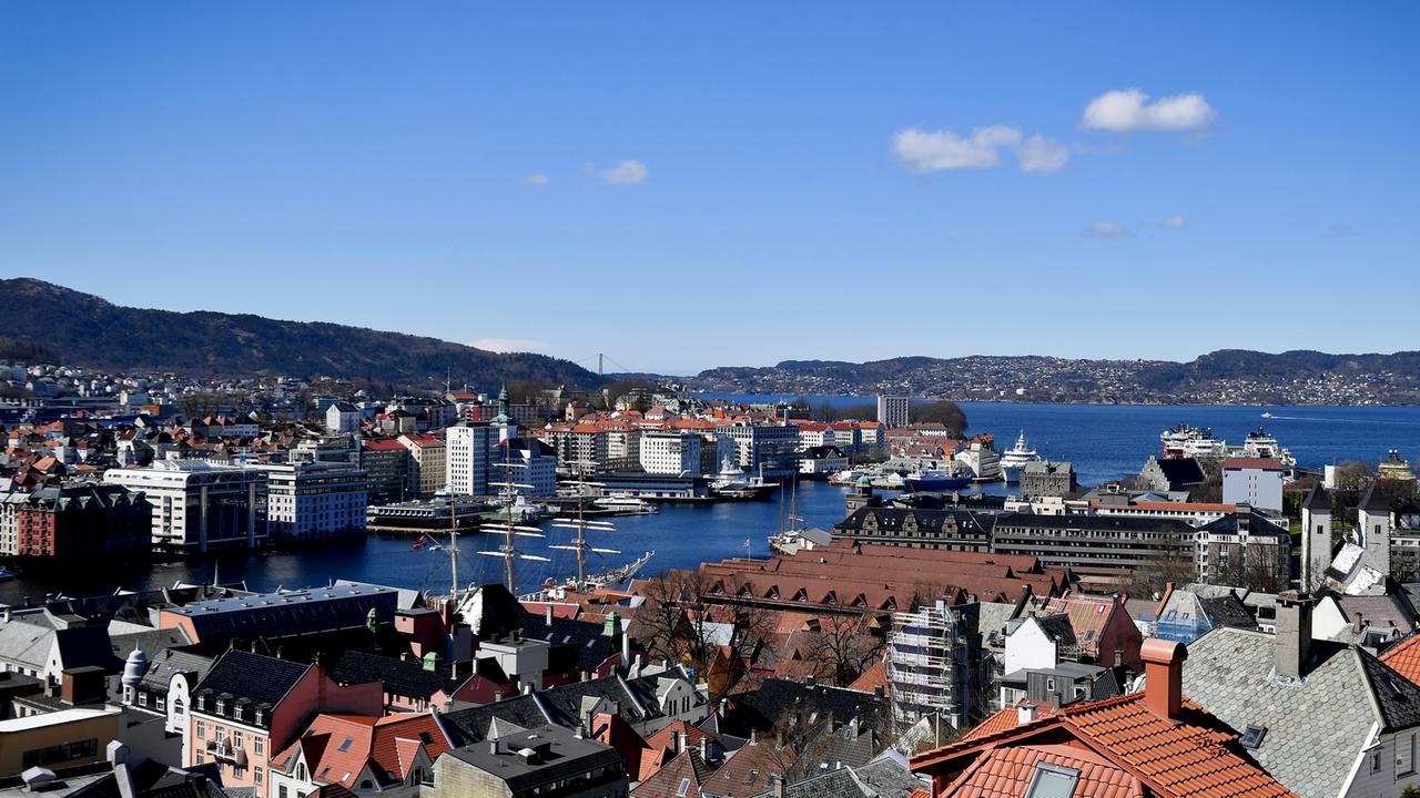 Bergen, die zweitgrößte Stadt Norwegens