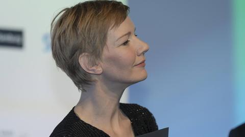 Profilansicht der Schauspielerin Sandra Hüller
