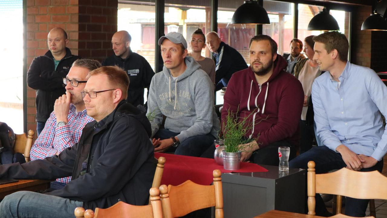 Publikum beim "Fandialog" in Meppen.