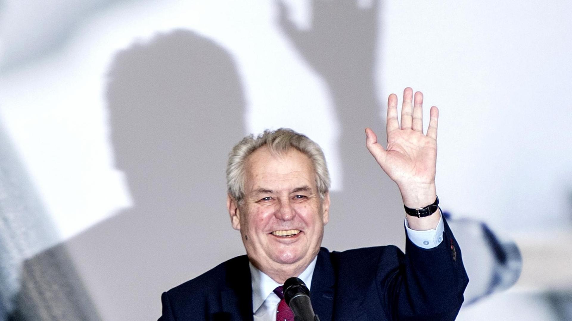 Der tschechische Präsident Milos Zeman