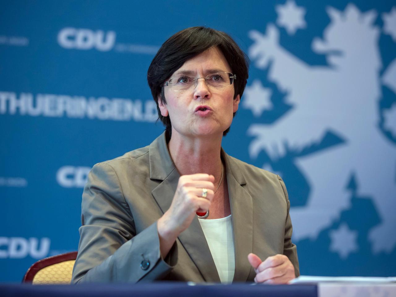 Thüringens Ministerpräsidentin Christine Lieberknecht (CDU)