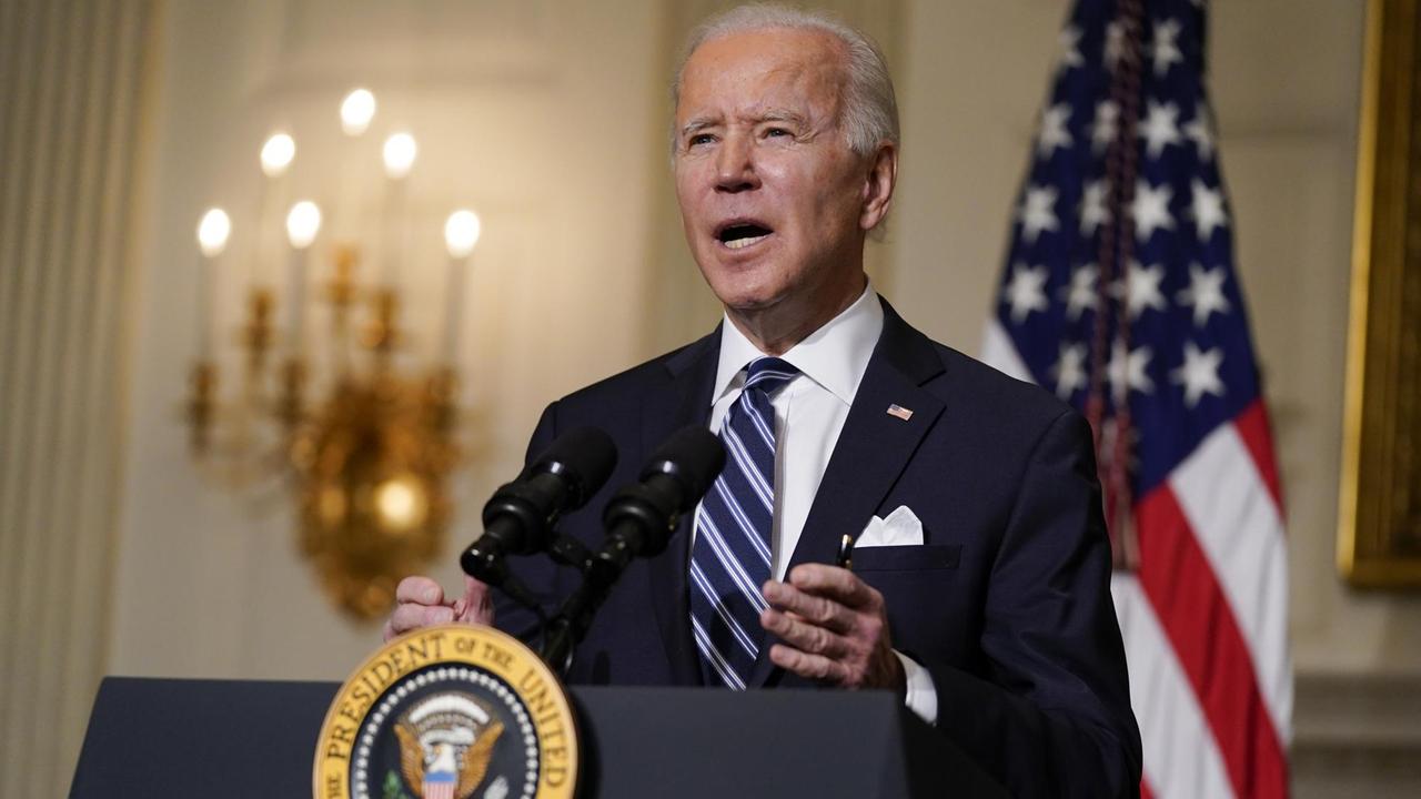 US-Präsident Joe Biden zur zukünftigen Klimapolitik seines Landes am 27.1.2021