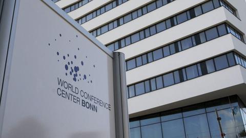 Das World Conference Center Bonn (WCCB) befindet sich im Bundesviertel von Bonn.