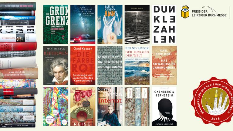 Preis der Leipziger Buchmesse 2018 - die Nominierten