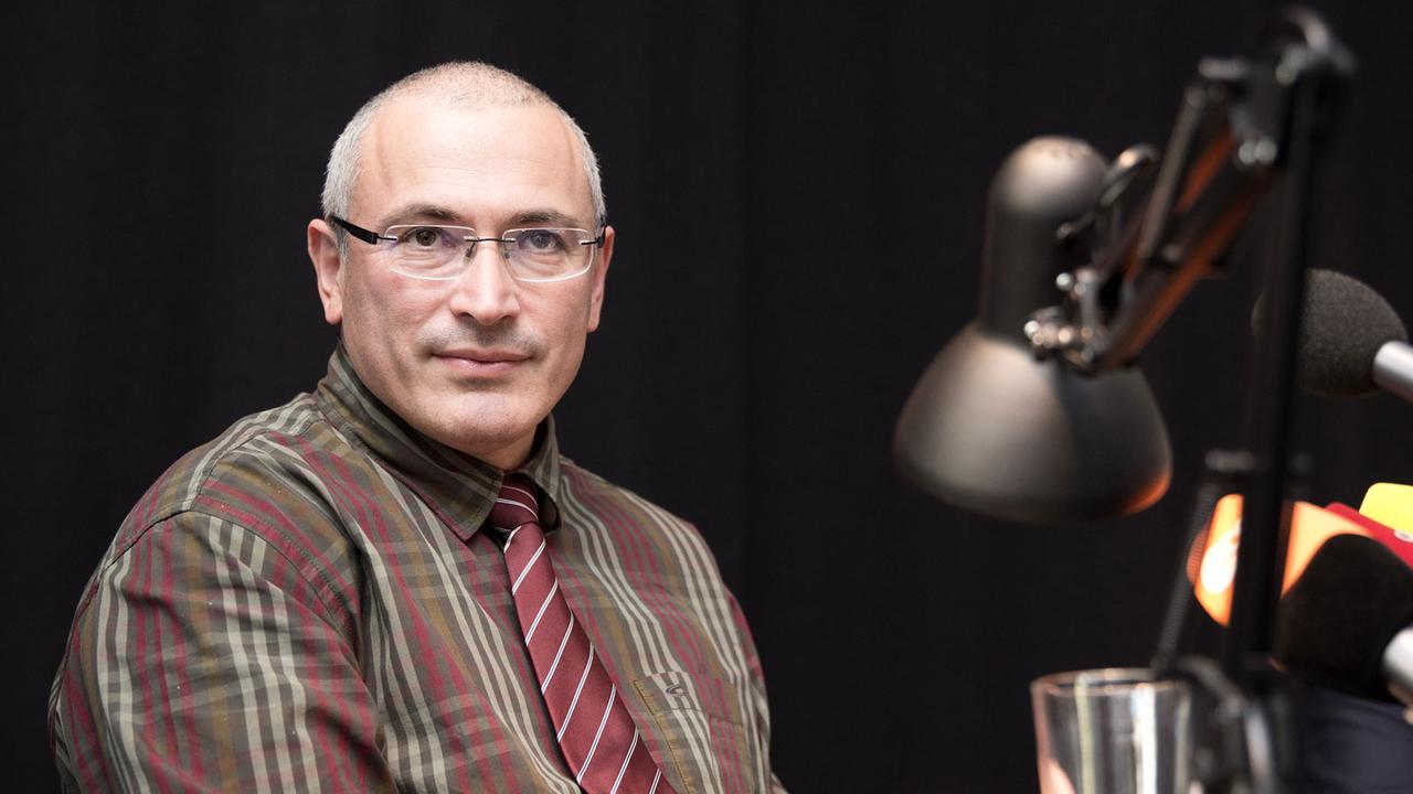 Michail Chodorkowski bei der Vorstellung seines Buches "Meine Mitgefangenen" am 12. Juni 2014 in Berlin