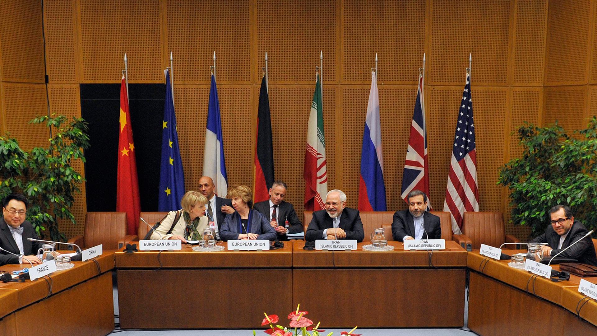 Atomgespräche mit dem Iran in Wien.
