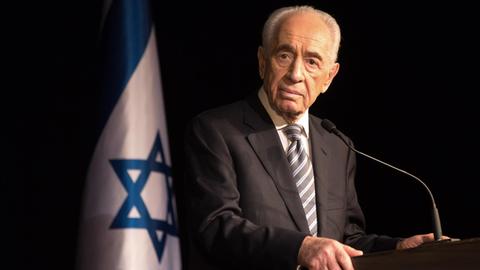 Der frühere israelische Präsident Schimon Peres