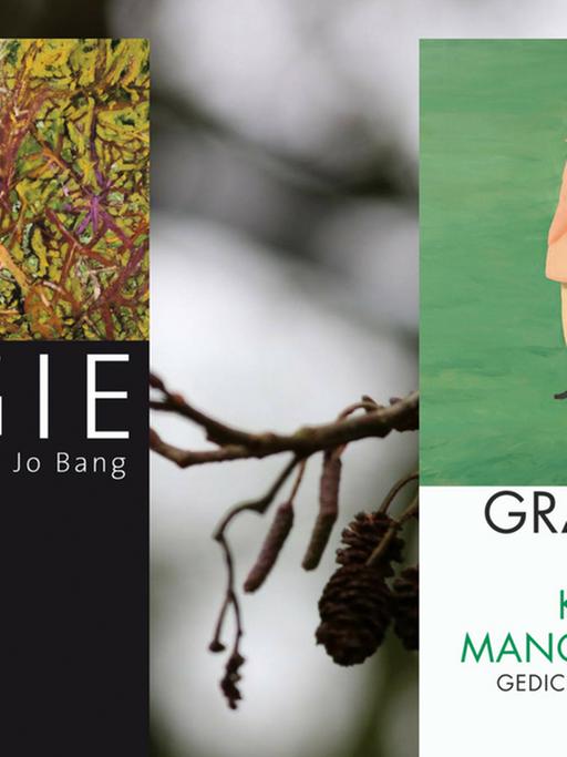 Buchcover Grace Paley: "Manchmal kommen und manchmal gehen" und Mary Jo Bang: "Elegie"