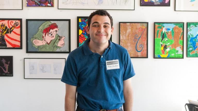 Owen Suskind in "Life Animated" Owen Suskind in "Life Animated"