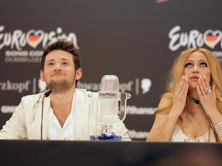 Das aserbaidschanische Duo Ell und Nikki hat mit dem Sieg 2011 den ESC nach Baku geholt.