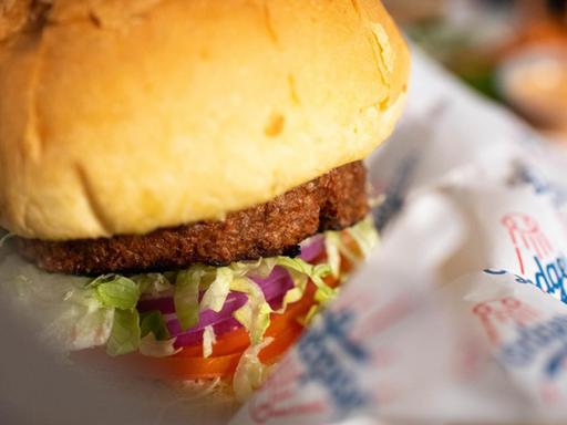 Ein Burger der Firma Beyond Meat.