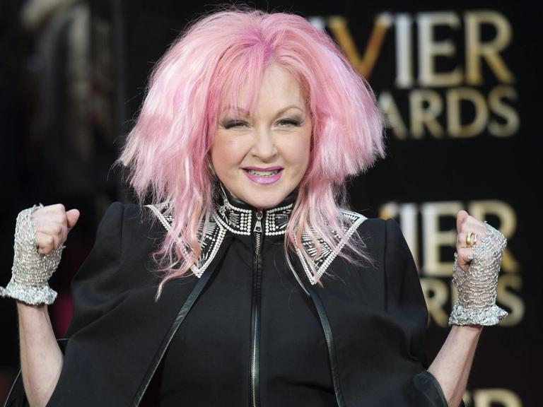 Cyndi Lauper bei den Olivier Awards im Royal Opera House in London im April.