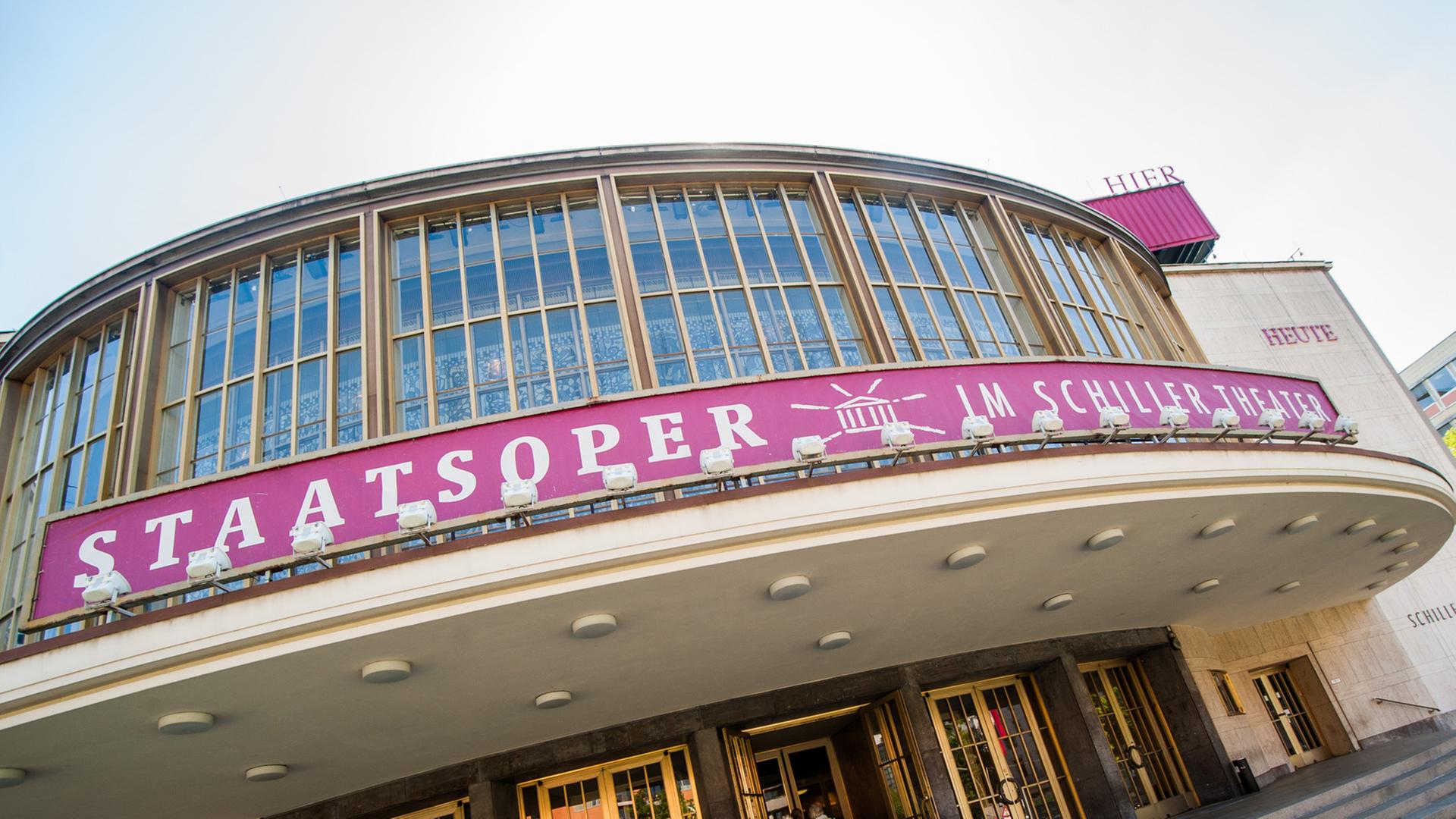 Die Staatsoper im Schillertheater Berlin, fotografiert am 28.04.2014.