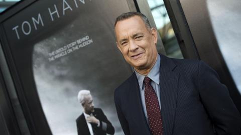 Der US-amerikanische Schauspieler Tom Hanks bei der Premiere des Films "Sully" am 8. September 2016 in West Hollywood, Kalifornien.