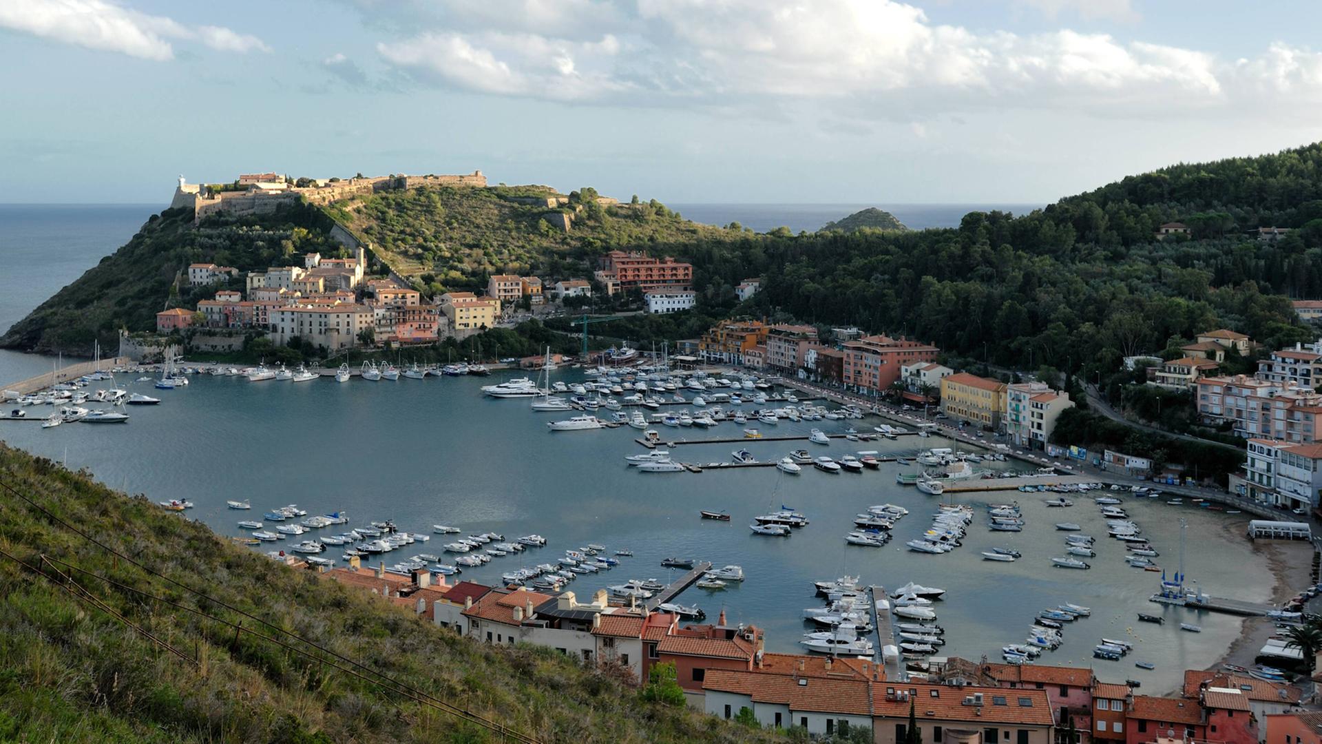 Das toskanische Küstenstädtchen Porto Ercole