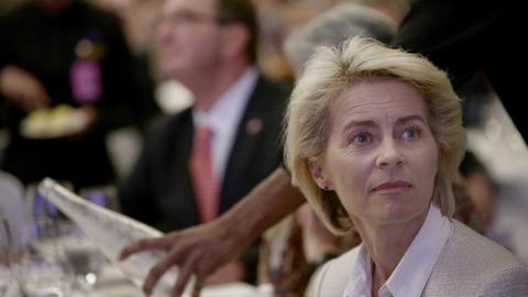 Verteidigungsministerin von der Leyen auf der Shangri-La-Sicherheitskonferenz in Singapur.