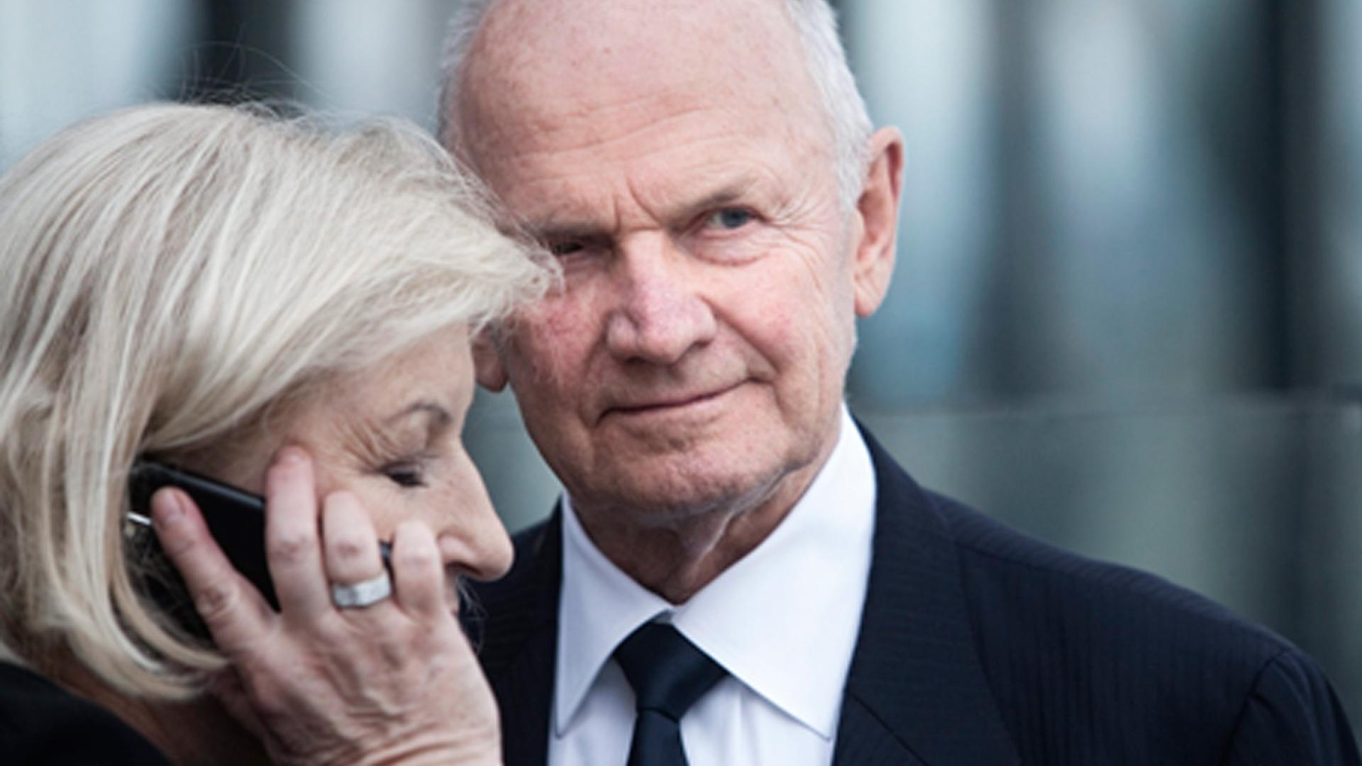 Ferdinand Piëch mit seiner Frau Ursula