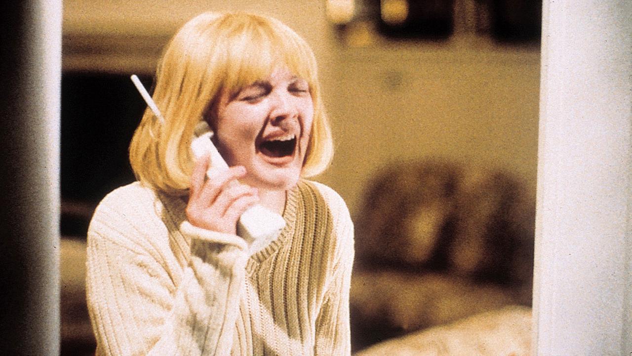 Drew Barrymore im Film "Scream" von Wes Craven aus dem Jahr 1996