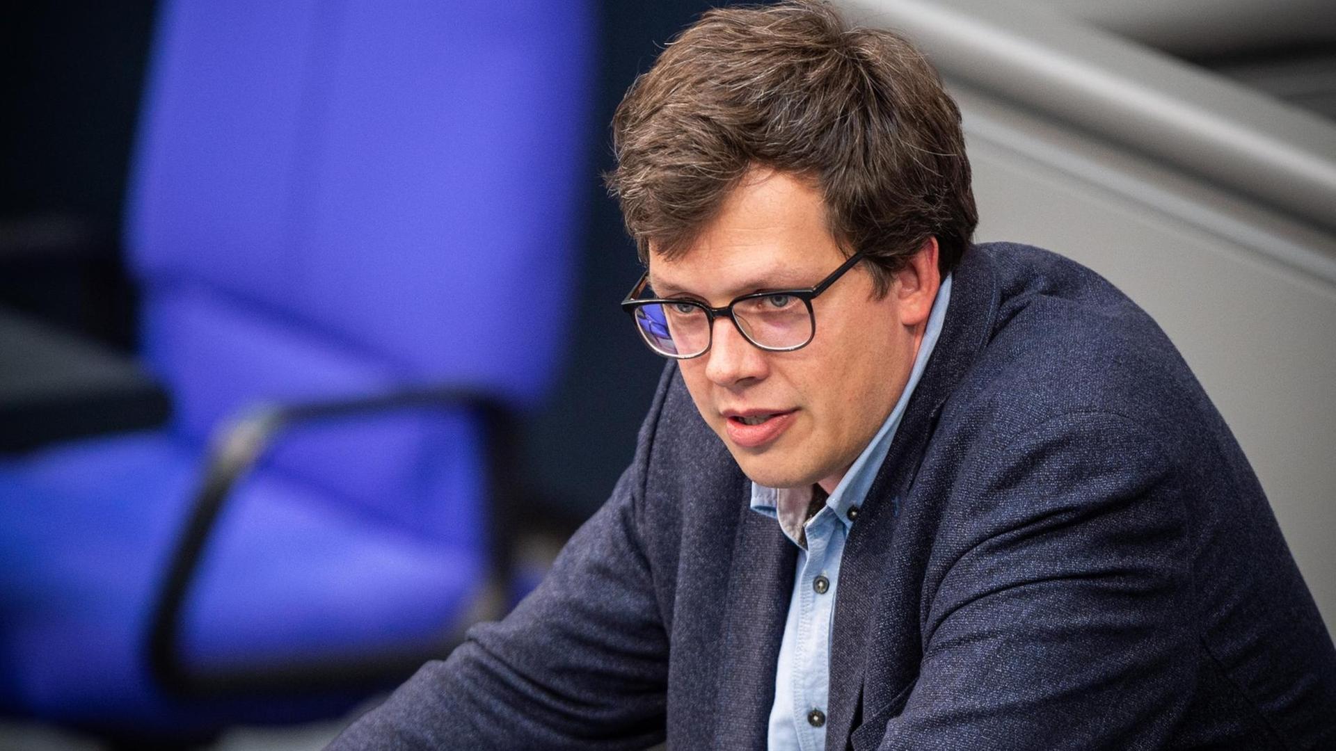Lukas Köhler, Sprecher für Klimapolitik der FDP-Bundestagsfraktion, spricht im September 2019 im Bundestag Lukas Köhler, Sprecher für Klimapolitik der FDP-Bundestagsfraktion, spricht im September 2019 im Bundestag