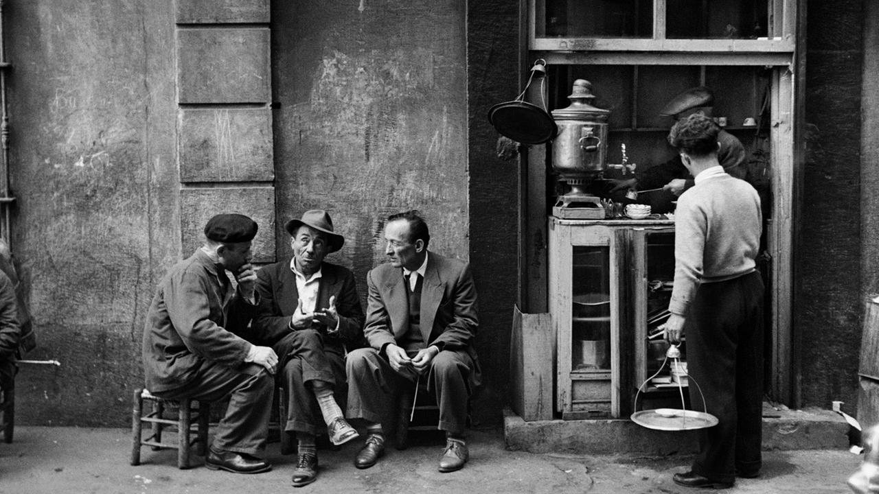 Straßenszene, Istanbul, 1958