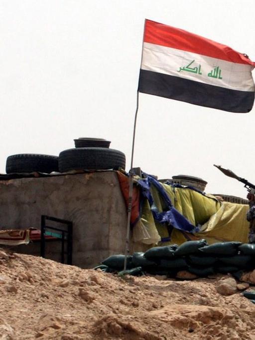 Ein irakischer Soldat in Ramadi.